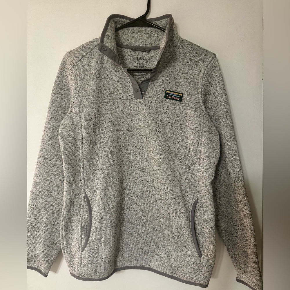 L.L. Bean Women's Quarter-Snap Sweater Fleece Pullover